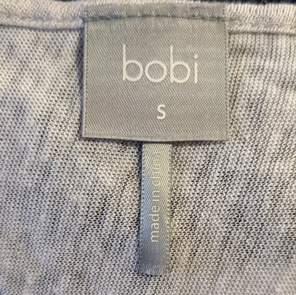 Oversized Bobi Gray Tshirt Dress - Size Small - Picture 7 of 7